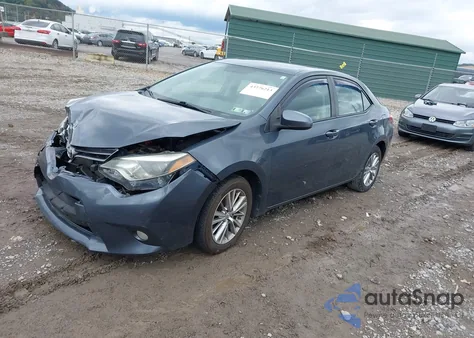 2015 Toyota Corolla Le Premium from USA, damaged, VIN 2T1BURHE7FC467951